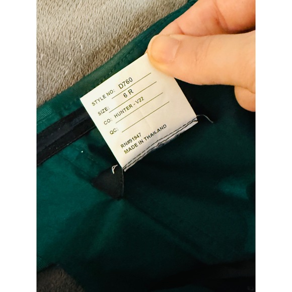 NWT Alfred Sung Size 6R OFF SHOULDER CUFF TRUMPET GOWN FRONT SLIT HUNTER GREEN - Picture 6 of 11